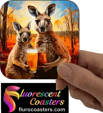  Kangaroo With Beer Glass 2