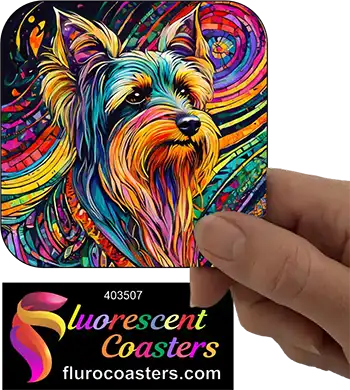 Silky Terrier Abstract 3