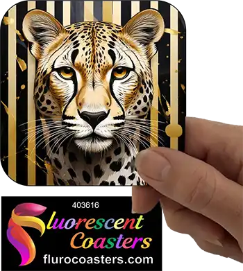 Lepoard Gold Abstact